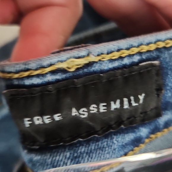 Free Assembly Jeans Size 6 Denim - Picture 13 of 14